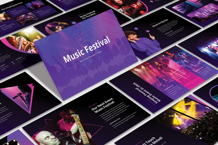 Music Festival Keynote Template