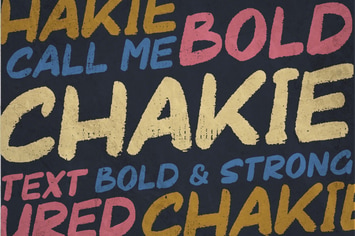 Chakie | Headline Font
