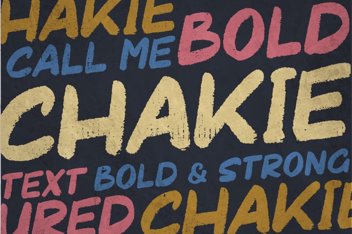 Chakie | Headline Font