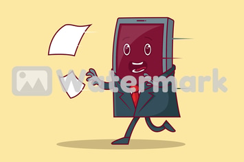 Smartphone in a suit 