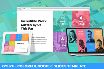 Glyph - Colorful Google Slides Template