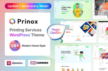 Prinox - Printing Services WordPress Theme