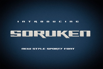 Soruken - Sport Font