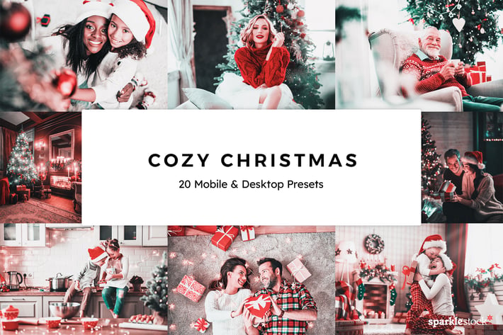 20 Cozy Christmas Lightroom Presets & LUTs
