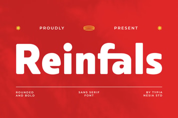 Reinfals - Rounded & Bold Sans Serif Display
