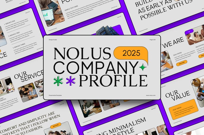 Nolus - Creative Company Profile Keynote