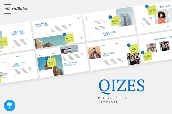 Qizes - Creative Keynote Template