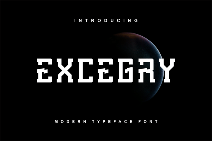 Excegry Font