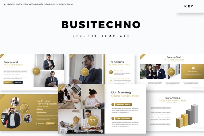 Busitechno - Keynote Template