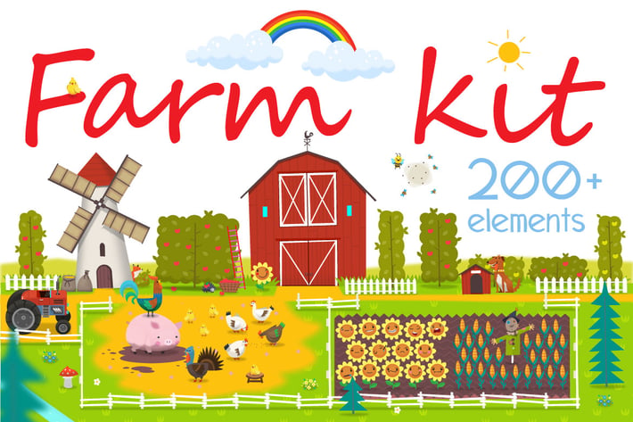 Big Farm Set