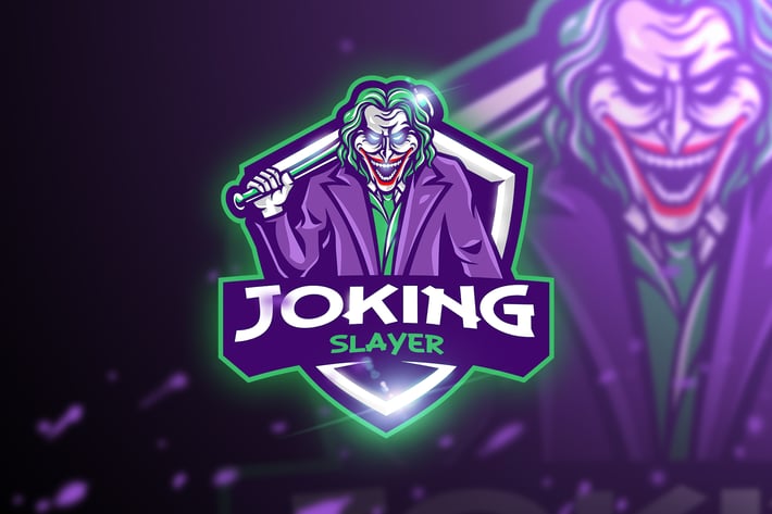 Joking Slayer - Mascot & Esport Logo