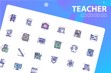 Teacher Icon Pack