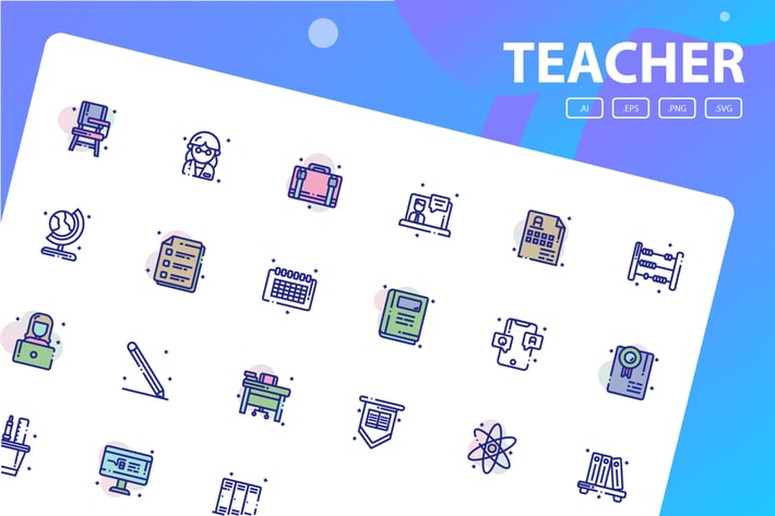 Teacher Icon Pack