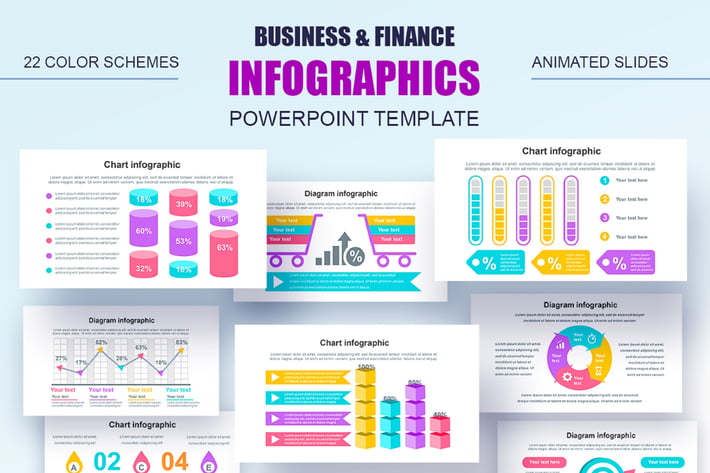 Simple Infographics Powerpoint Slides