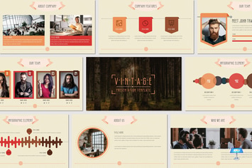 Vintage - Keynote Template