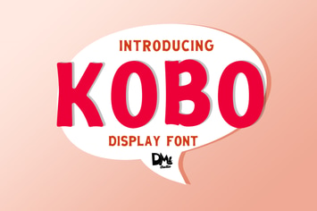 KOBO - DISPLAY FONT