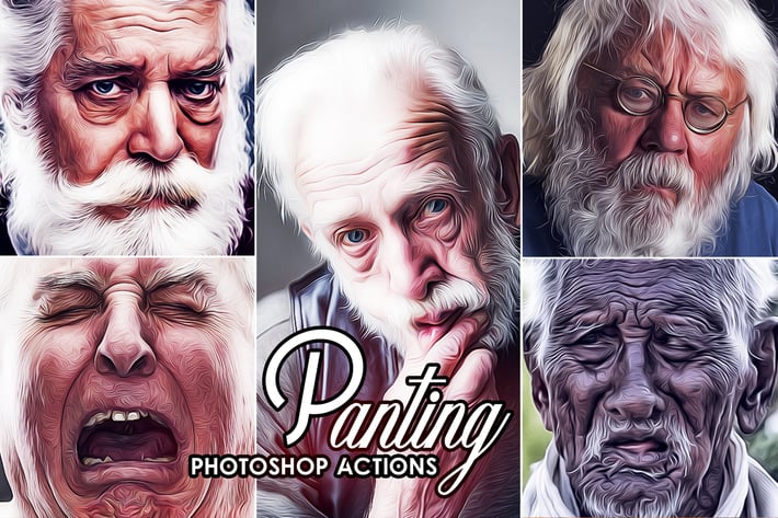 Smart Oil Paint Photoshop Action