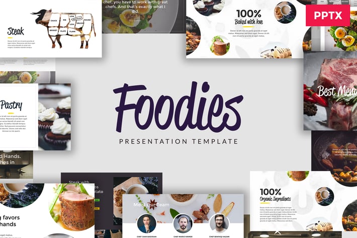 FOODIES - Culinary Powerpoint Template