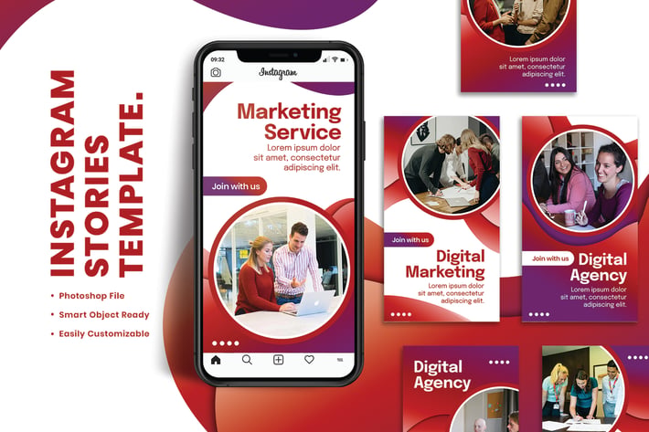 Instagram Stories Template