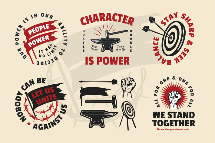 Movement & Motivation Quotes Badge