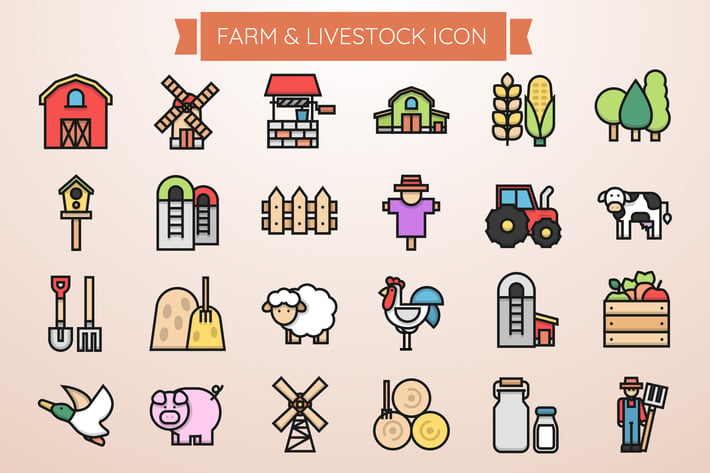 Farm & Livestock Icon
