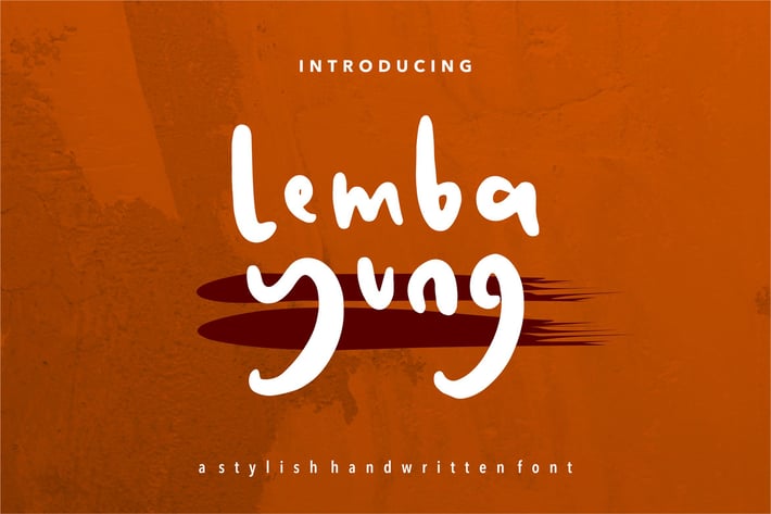 Lembayung | A Stylish Handwritten Font