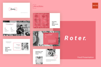 Roter - Food Powerpoint Presentation Template