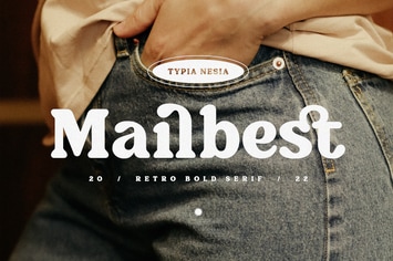 Mailbest - Beauty Retro / Vintage Bold Serif