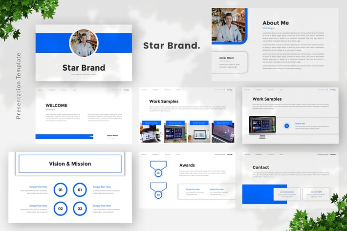UI/UX Designer PowerPoint Template