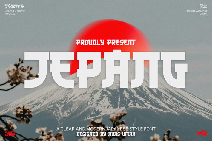 Jepang - Japanese Font