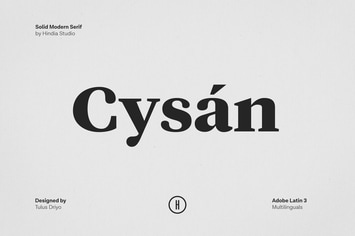 Cysan - Modern Serif