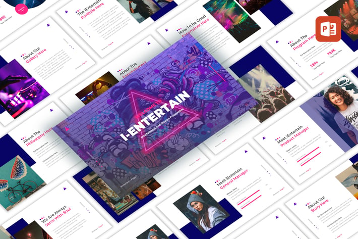 iEntertain - Entertaiment Creative PowerPoint