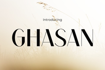 Ghasan Modern Elegance Font