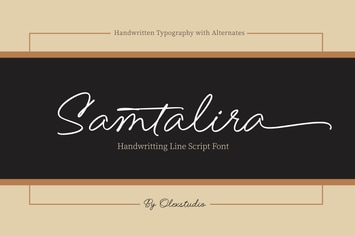 Samtalira - Handwriting Script