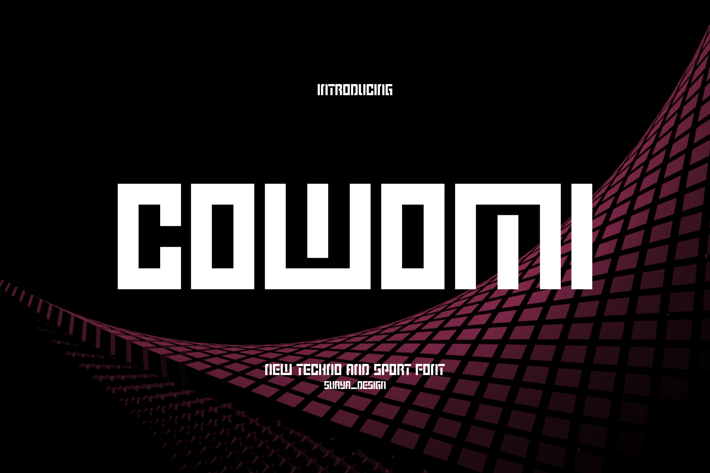 Cowomi Fonts