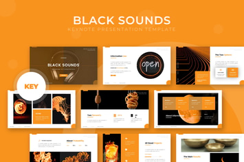 Black Sounds - Keynote Template