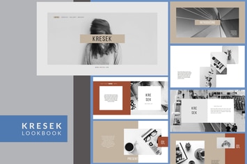 Kresek Lookbook - Powerpoint Template