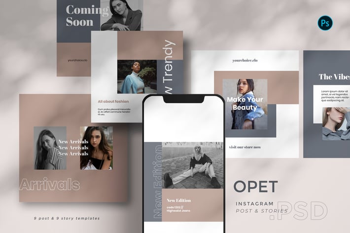 Opet - Instagram Template Set