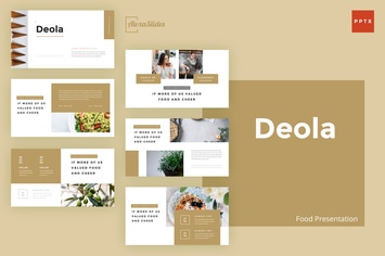 Deola - Food Powerpoint Template