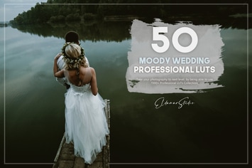 50 Moody Wedding LUTs Pack
