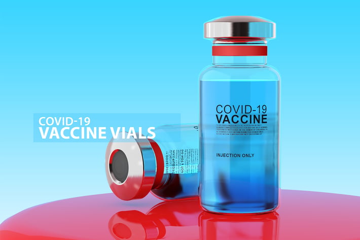 Covid-19 Vaccine Vials Backgrounds