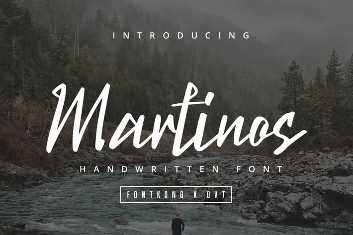 Martinos - Handwritten Font