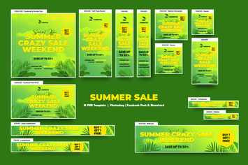 Summer Sale Banners Ad