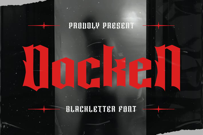 Dacken - Blackletter Font