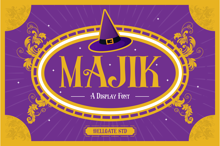 Majik Display Font