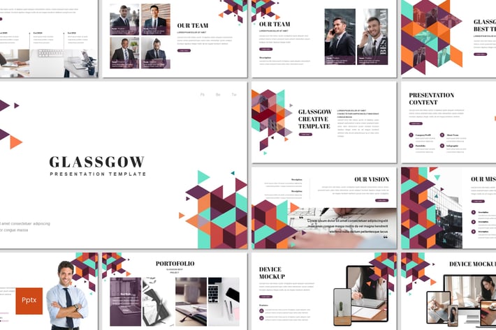 Glassgow - powerpoint Template