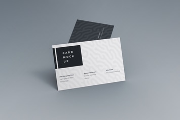 Elegant Business Card Mockup PSD Template