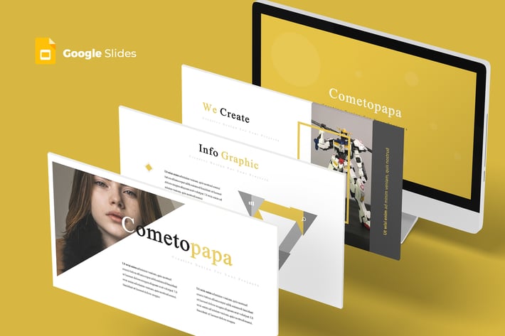 Cometopapa  - Google Slides Template
