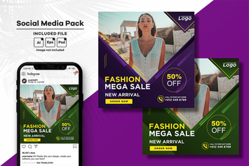 Fashion Social Media Post Template
