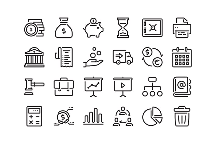 60 Business and Retail icons